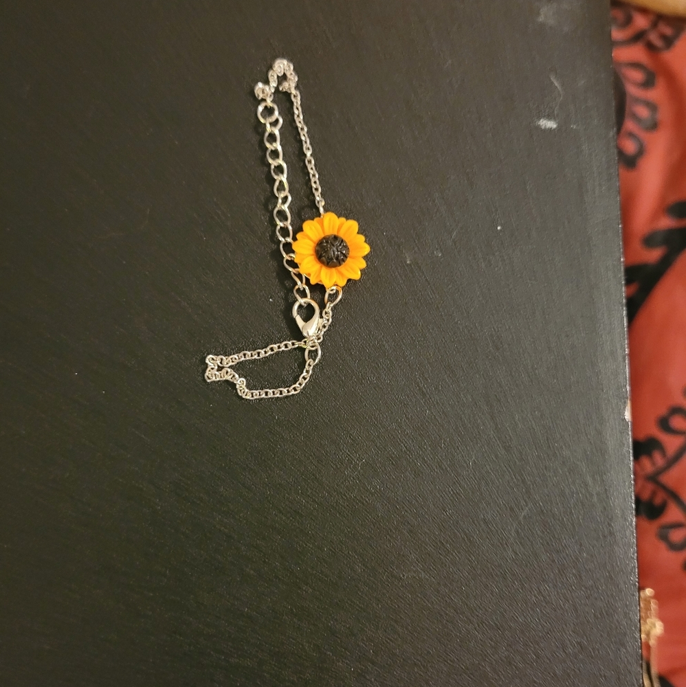 Sunflower bracelet